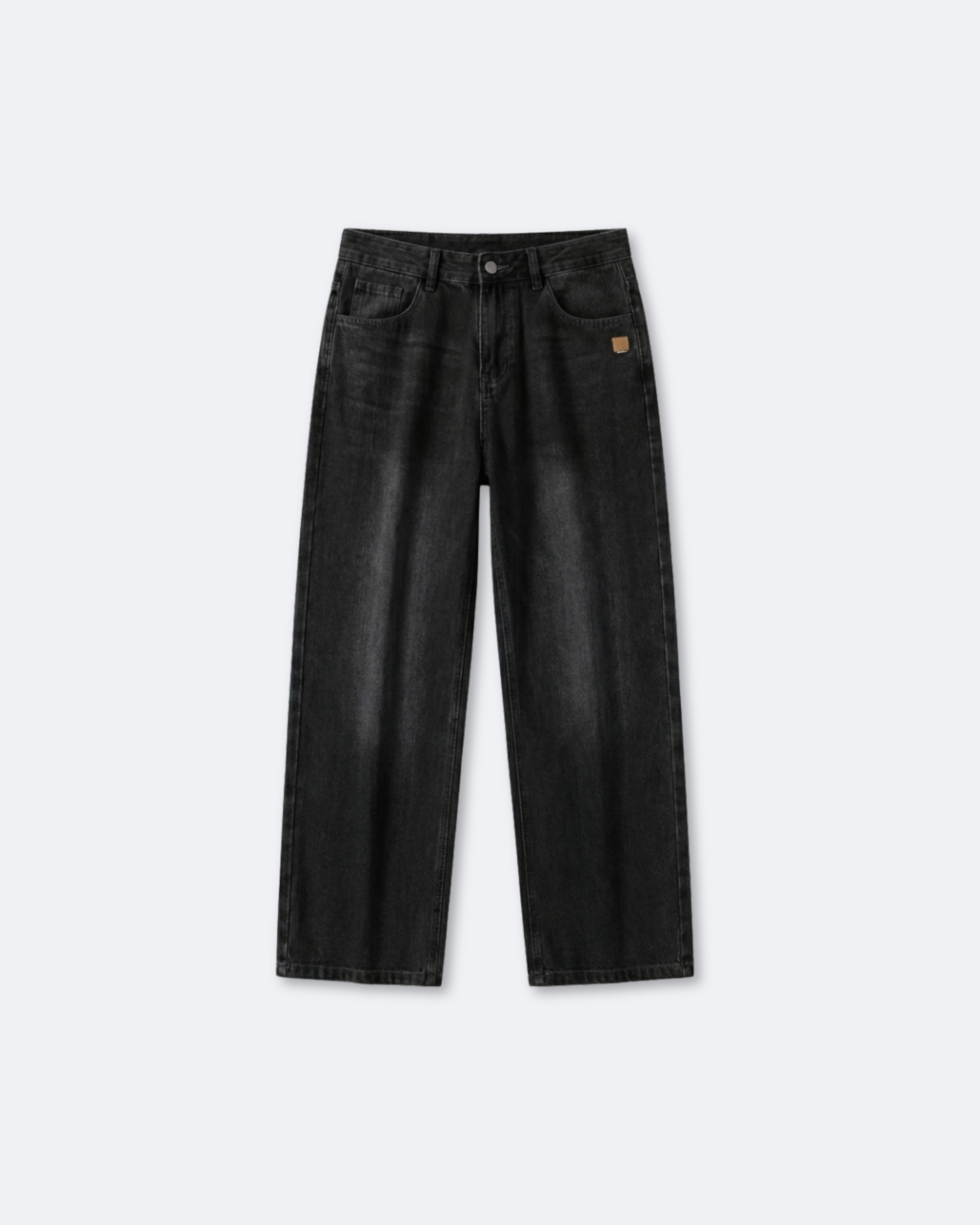 Marco Black Straight Leg Jeans