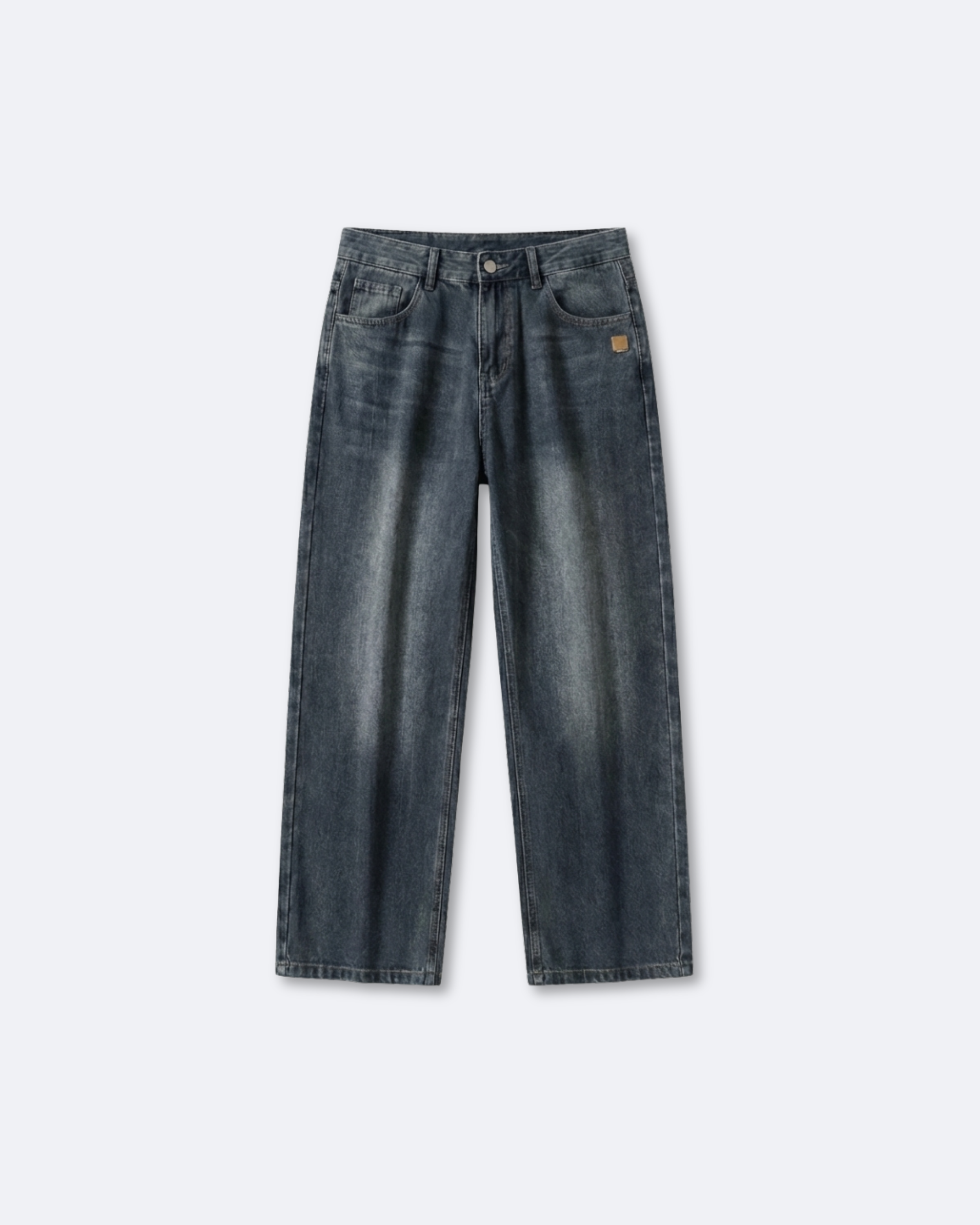 Marco Black Straight Leg Jeans