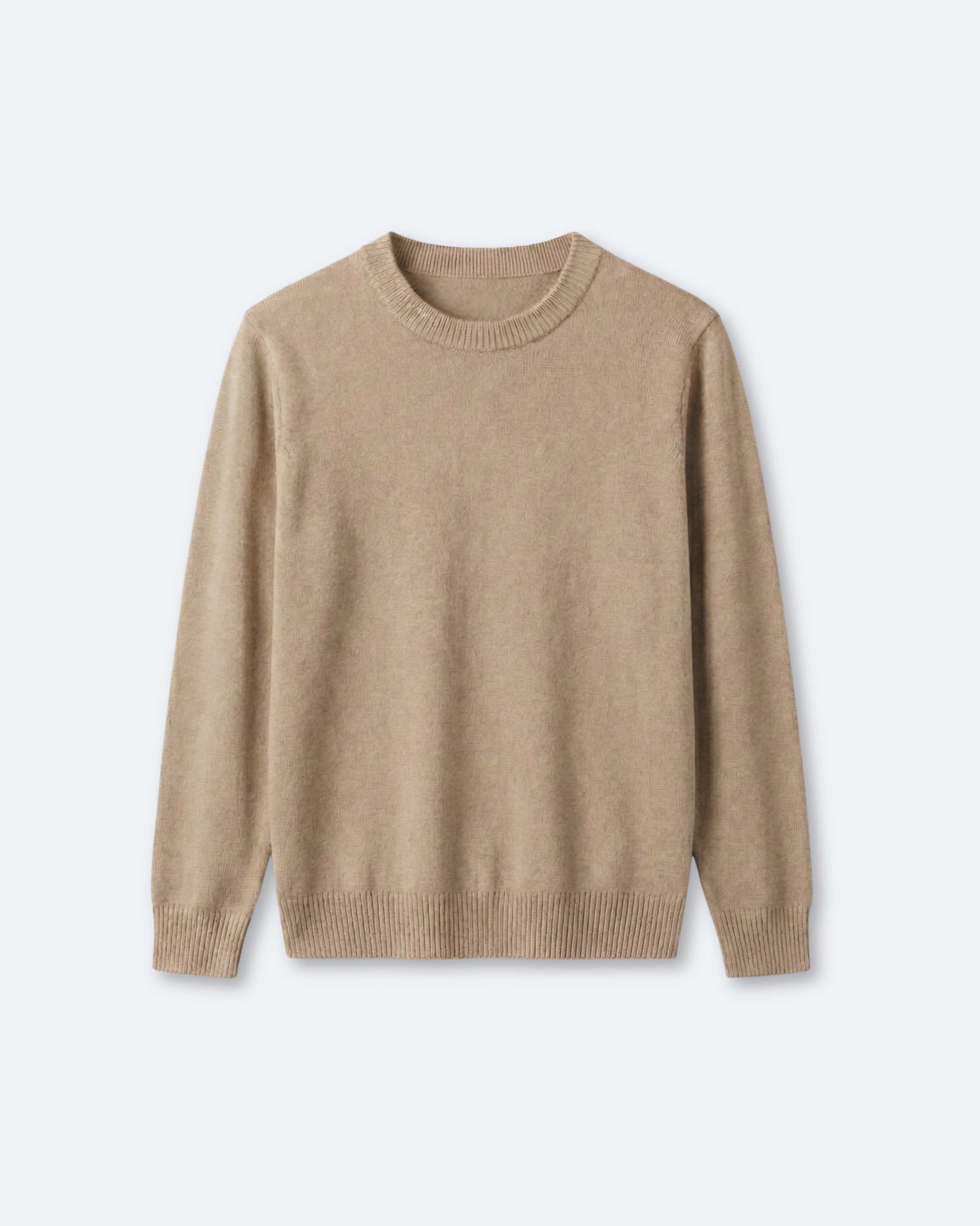 Leo Strickpullover mit Rundhalsausschnitt