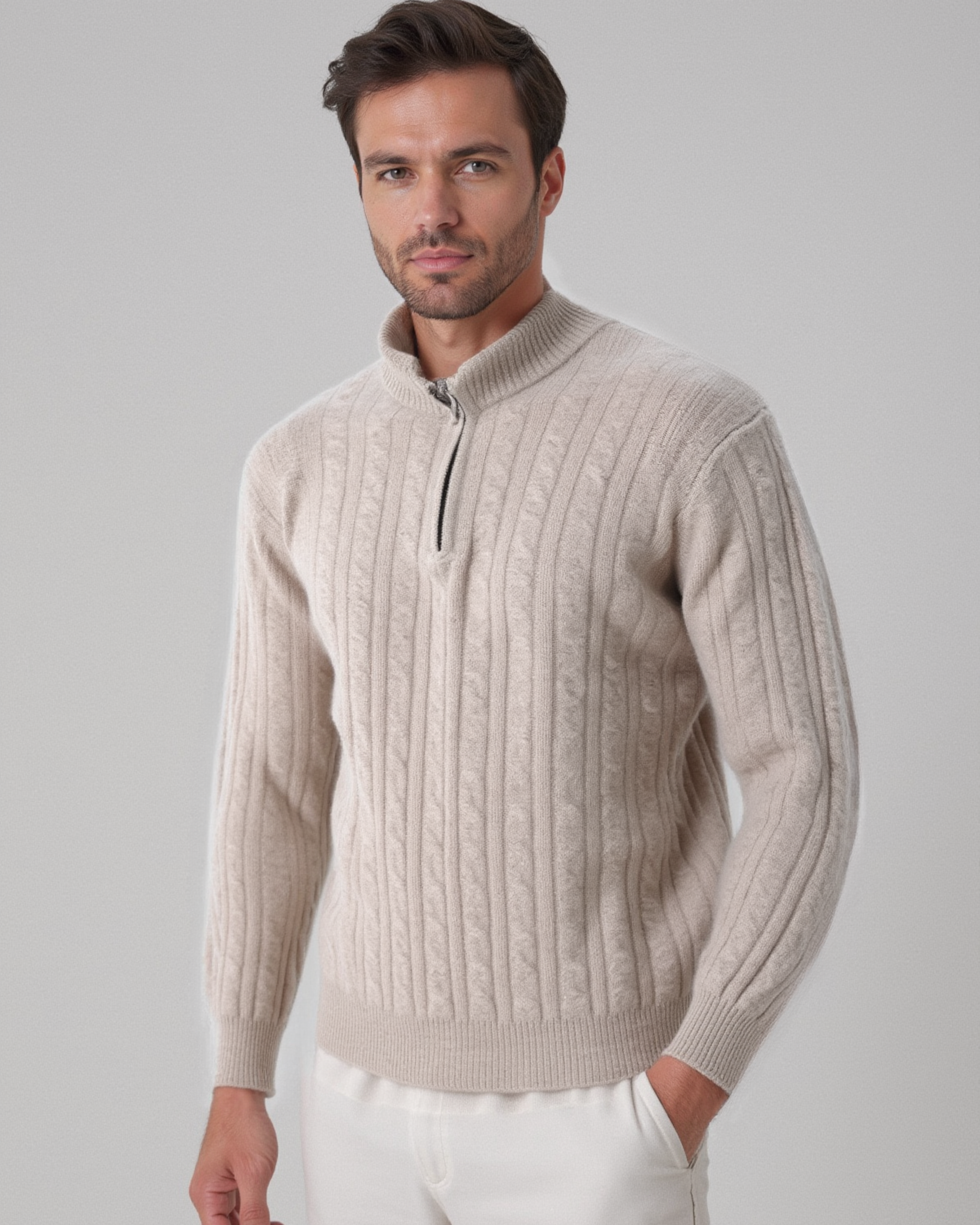 Teodore Chunky Quarter-Zip