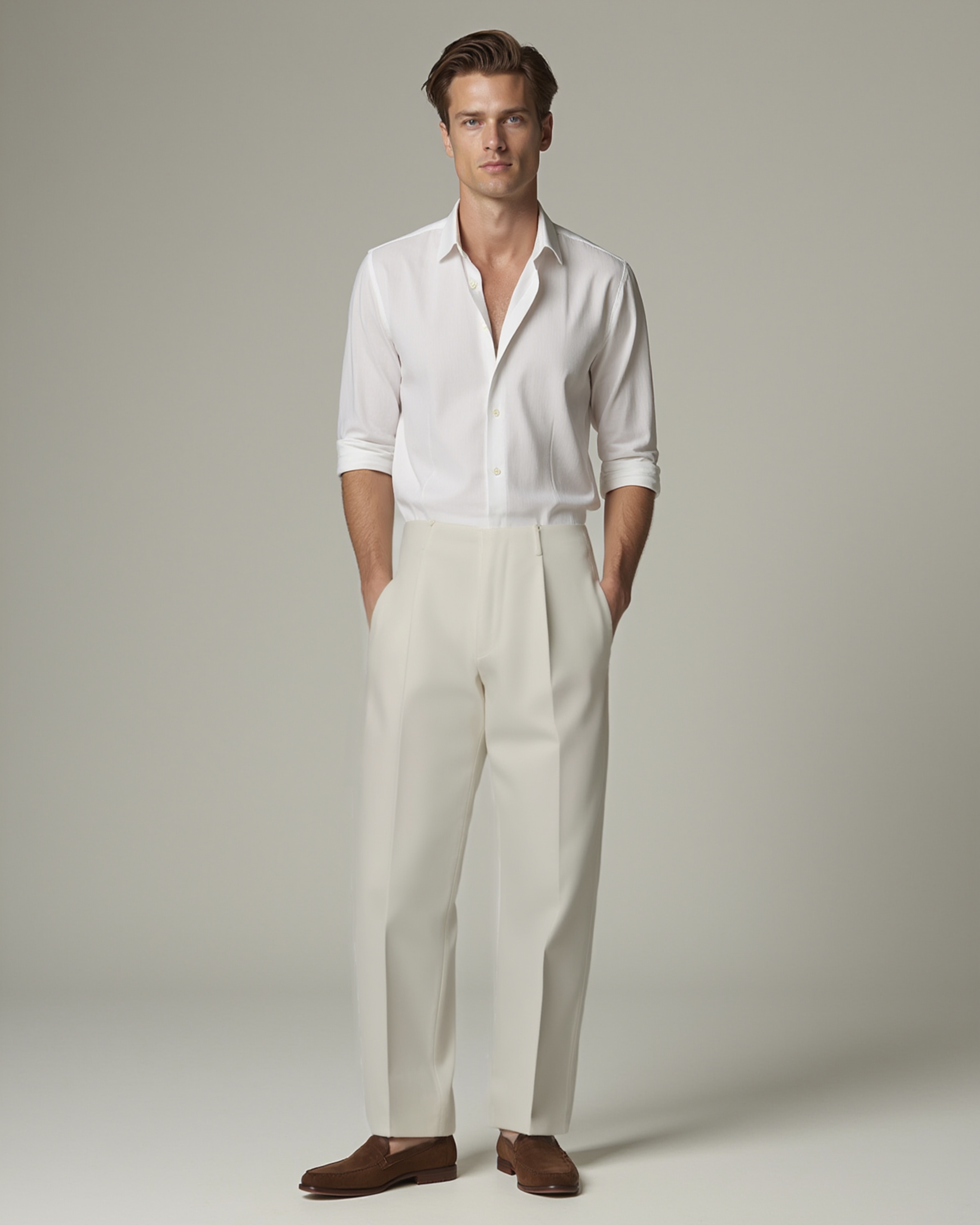 Mauro Bundfaltenhose